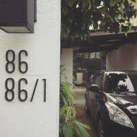 Design Doing - House number / Room number บ้านเลขที่ ตัวเลข เลขห้อง size M ความสูง 8.3 ซม.