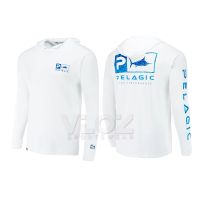 [A innovation] PelagicFishing คลุมด้วยผ้าเสื้อผ้าผู้ชายแขนยาวระบายอากาศตกปลาสวมใส่ Camisa P ESCA กลางแจ้งป้องกันแสงแดดตกปลาเสื้อ