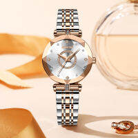 Top Luxury Women S Ocean Heart Starry Diamond Face Shining Multi Faceted Glass Solid Steel Band Women S Waterproof Watch