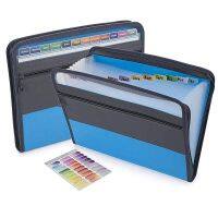 【hot】 Expanding File Folder with Labels 13 Accordion Document Organizer