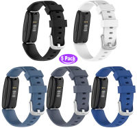 DLTECH 5Pack Bands ใช้งานร่วมกับ Fitbit Inspire 2,เปลี่ยนสายนาฬิกาซิลิโคนสายรัดข้อมือออกกำลังสำหรับ Fitbit Inspire 2 (สำหรับ Inspire &amp; Inspire Hr)