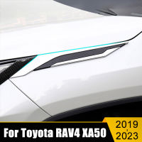 สำหรับโตโยต้า RAV4 2019 2020 2021 2022 2023 RAV 4 XA50ไฮบริด ABS รถใบคณะกรรมการตกแต่งบนฉลามเหงือกตัดอุปกรณ์สติกเกอร์