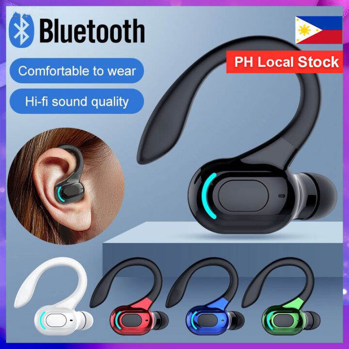 【PH Fast delivery】F8&W6 Ear hanging Wireless Bluetooth Business Headset ...