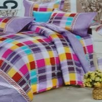 ผ้าปูที่นอน ชุดผ้าปูที่นอน(ขนาด 5 ฟุต5ชิ้น) แบบรัดมุม BED SHEET SET 5 FT/5PCS