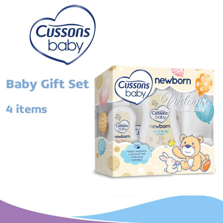 Cussons Baby New Born Pack Gift Set Lazada Indonesia