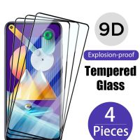 4PCS Full Cover Tempered Glass For VIVO Y35 Screen Protector For VIVO Y33S Protective Glass Film