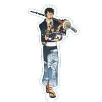 【CC】 Anime Piece Figure Trafalgar Law Printed Doctor Kawaii Accessories