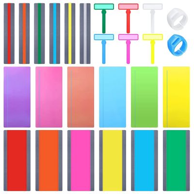26 Pieces Guided Reading Strips Dyslexia Tools for Kids Finger Focus Highlighter Bookmark Students Education Supplies