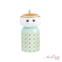 PHILOS ขวดโหลเซรามิค ของตกแต่ง ของขวัญ miss etoile JA194 jar decoration white blue from Denmark