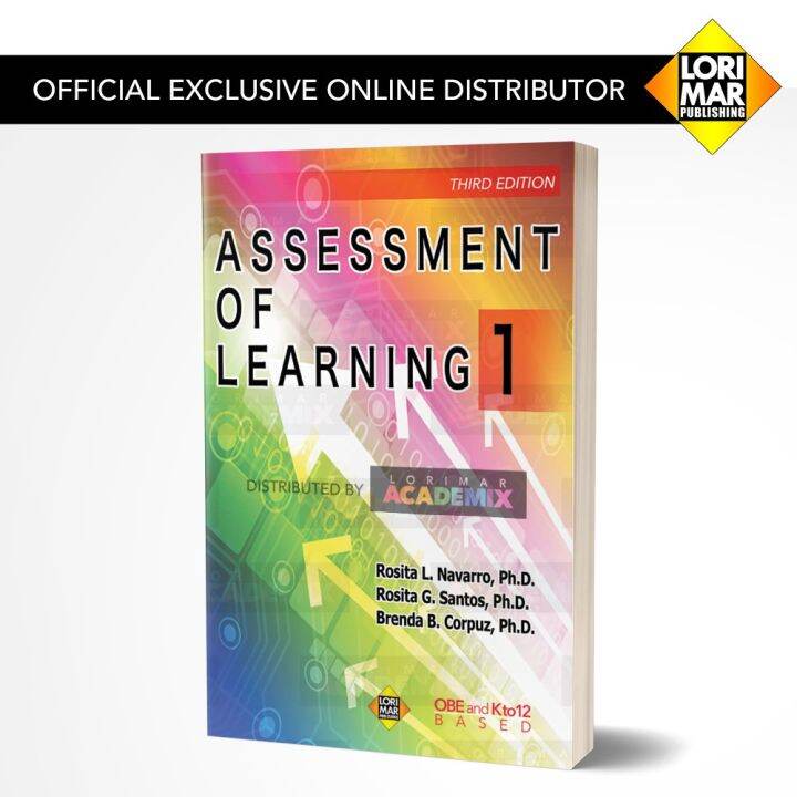 Immediate Delivery Assessment Of Learning 1 - 3rd Edition - Prof. Ed 