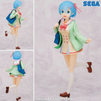 Figure ฟิกเกอร์ งานแท้ 100% Sega จาก Re Zero Starting Life in Another World รีเซทชีวิต ฝ่าวิกฤตต่างโลก Rem เรม Student ชุดนักเรียน Ver Original from Japan Anime อนิเมะ การ์ตูน มังงะ คอลเลกชัน ของขวัญ Gift New Collection Doll ตุ๊กตา manga Model โมเดล