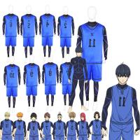 ร้อน, ร้อน★【Ready Stock】 Anime Blue Lock Cosplay Costume Isagi Yoichi Chigiri Bachira Rensuke Kunigami Football maillot foot uniforme Clothes Jerseys