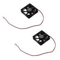 2X DC 12V 2Pins Cooling Fan 60mm x 15mm for PC Computer Case CPU Cooler