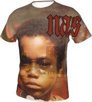 Mens Rapper Illmatic 3D Graphic T-Shirt Tops Short Sleeve Casual Tee