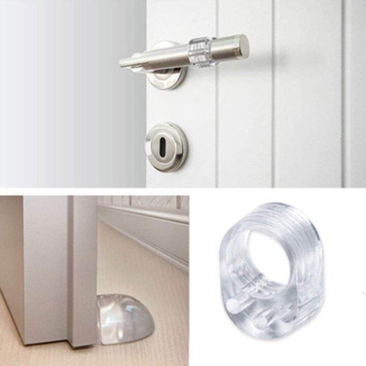 2pcs-silicone-door-stopper-transparent-door-handle-buffer-wall-protection-door-knob-bumper-walls-furniture-protective-door-stop-decorative-door-stops