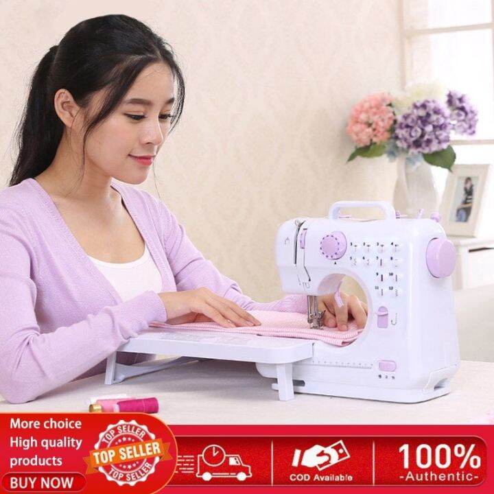 Portable Sewing Machine Mini Electric Household 12 Stitches Sewing