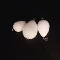 NEWS 5pcs egg float upward White bobber float fishing floatHelp Thrower Long-distance Casting Bait  Lures  Baits