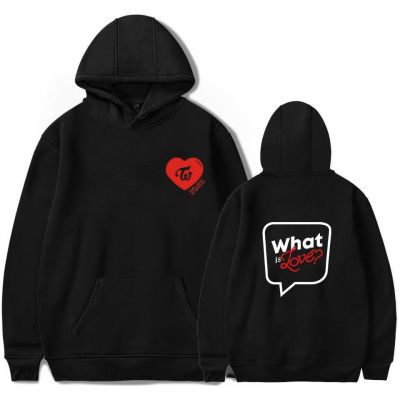 เสื้อกันหนาว มีฮู้ด ลาย Twice What Is Love แฟชั่นสําหรับผู้ชาย GT