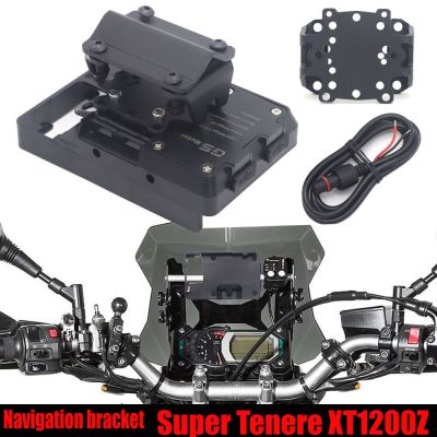 สำหรับยามาฮ่า XT1200Z XT 1200 Z Super Tenere 2017-2020ตัวยึดตัวจับสมาร์ทโฟนโทรศัพท์มือถือฝาปิดมีที่ยึดบอร์ด&nbsp;gps