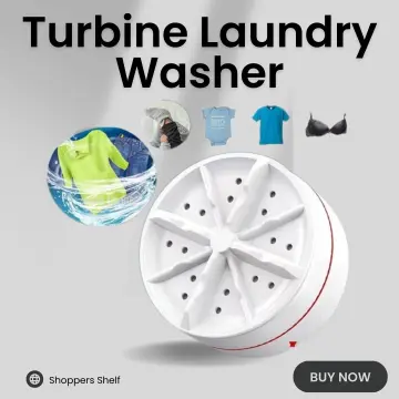Portable Ultrasonic Washing Machine Mini Washing Machine, Washing Machine,  Ultrasonic Turbo Washing