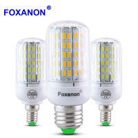 【❉HOT SALE❉】 mian885 E27 220V โคมไฟ Led 5730หลอด Led Smd E14ข้าวโพด24 30 42 64 80 89 108 136หลอดไฟ Led Bombillas หลอดไฟ Lampada Ampoule แสง