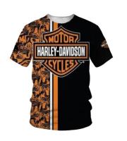 T SHIRT -  HOT Harley-Davidson 3D T-Shirt Unisex,xzx180305  3D T-Shirt All Over Printed 44