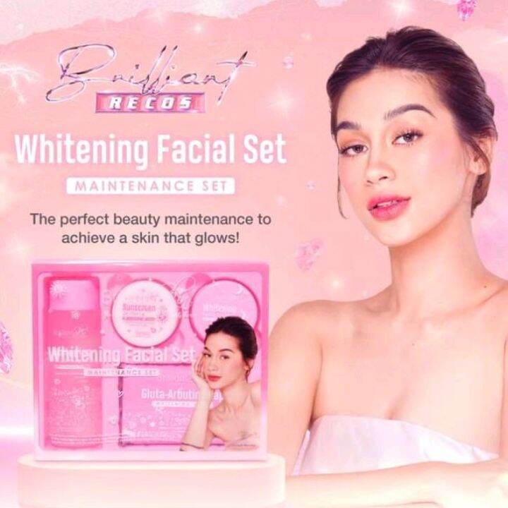 Brilliant Skin Whitening facial Set (Maintenance Set) | Lazada PH