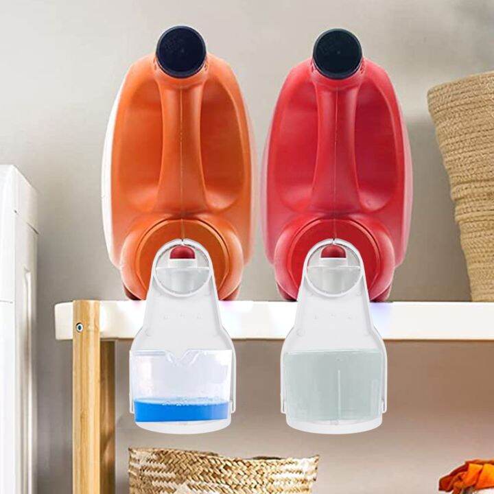 Laundry Detergent Cup Holder 2pcs Allinone Design Fabric Softener
