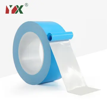 2 Rolls 10mmx33m(108ft) Blue Heat Tape Heat Transfer Tape For Heat  Sublimation Press No Residue And