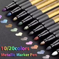 【CC】♨☃✣  1pcs Colors Metallic Manga Permanent Writing Markers for Stones Skating Paper Glass Wall