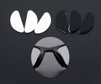 Glasses Silicone Nose Pad D-type Full Frame Glasses High Soft Plate Frame Sunglasses Non Slip Nose Pad Glasses Accessories