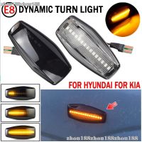 ไฟ LED แสดงสถานะไฟกระพริบเครื่องหมายด้านข้างแบบไดนามิกสำหรับ Hyundai Elantra XD I10 Getz Sonata XG Tucson Terracan (08)