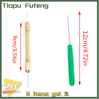 Tlapu 1ชุด/6ชิ้นชุดเก็บค่าผ่านทางผมตุ๊กตาทำเอง0.6/0.8มม. อุปกรณ์รูตตุ๊กตาผม