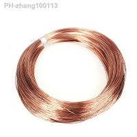 1mm 1.5mm 1.8mm 2mm 3mm 4mm 5mm 99.5 Pure Copper C11000 Cu-ETP Cu-ETP Wire Round Solid Uncoated 10 Meters/Roll