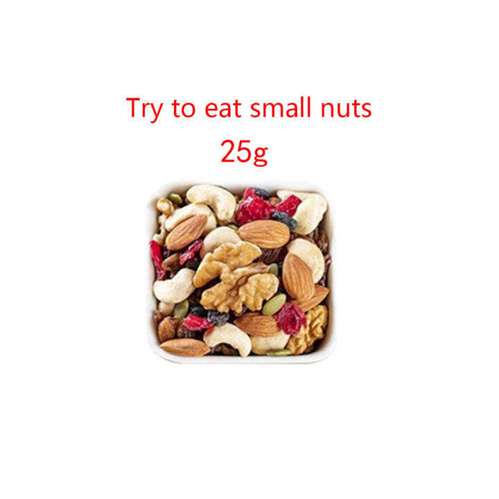 Trail Mix Fruits And nut Hybrid nut sample Try to eat small nuts 25g