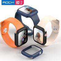 [Electronic film] ROCK Full Screen Protector เคสแข็งสำหรับนาฬิกา7/6 /Se/ 5/4/3/2/1ฝาครอบกระจกนิรภัยฟิล์ม Iwatch 41มม. 45มม. 40มม. 44มม.