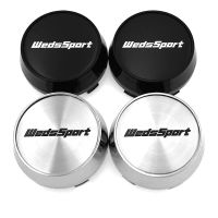 Style car 4PCS/set Quality 60mm Car Wheel Center Cap WedsSport Sport Rim Hub Cover