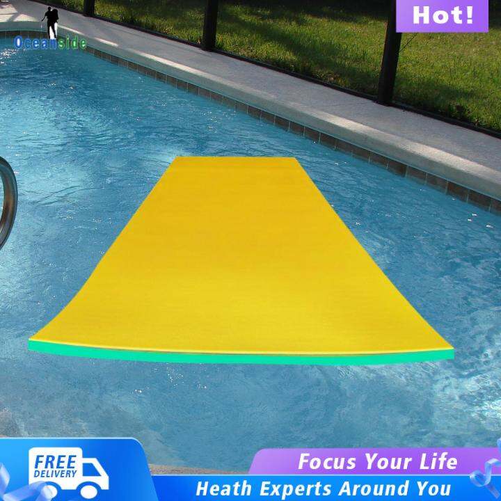 Oceanside Water Floating Mat, Floating Pad Floating Raft for Pool