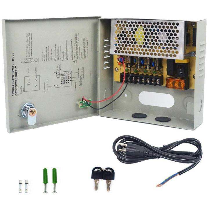 power supply cctv 4 channel