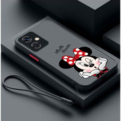 [ฟรีสายคล้อง] Xiaomi Redmi Note 12 Pro 5G Note12 11S 11 Pro + Plus 5G ปุ่มตัดกันของเมาส์เคสพลาสติกด้านเคสโทรศัพท์โปร่งใสเคสกันกระแทกแบบนิ่ม
