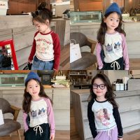 CUTE BABY?พร้อมส่ง? เสื้อเเขนยาวเด็ก เสื้อยืดเด็ก สำหรับเด็กผู้หญิง(935)