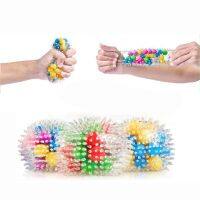 Stress Toys for Kids and Adults Spiked DNA Ball Stimulating and Calming Sensory Soft Balls Autism Spikes 3 Pcs.