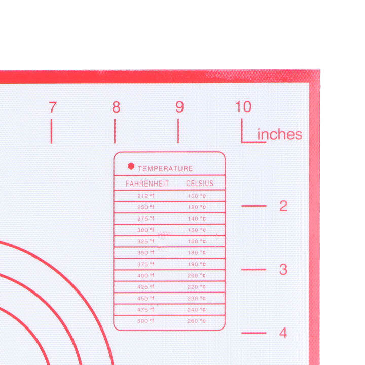 สงสัย-แผ่นรองอบซิลิโคนสำหรับงานครัวไม่ลื่นทนความร้อนได้แผ่นรองแป้งโดที่มีขนาด