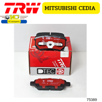 ผ้าดิสเบรคหลัง DTEC MITSUBISHI LANCER CEDIA GDB3341DT TRW *75389