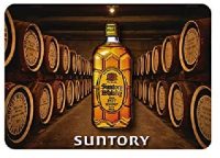 Mora Color Suntory Tin Sign-ผับโลหะวินเทจคลับคาเฟ่หรือโปสเตอร์ตกแต่งผนังบ้าน-Retro 8X12นิ้ว