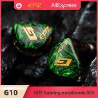 Caryfp EPZ G10 Earphones HIFI 10MM  In Ear 0.78 2 Detachable Earbuds Headset