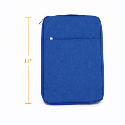 11.6" inch Premium Denim Series Vertical Shockproof Sleeve Case Bag with Pocket Bag Case For Macbook Retina,Pro,Air 11.6" inch - intl (Blue)