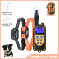 800M Electric Dog Training Collar Pet Remote Control Rechargeable With Shock Vibration Sound Waterproof Training Collar