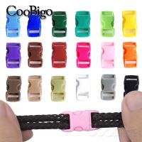 【cw】 10mm Side Release Buckle Mini Clip Fastener for 550 Paracord Bracelet Bag Strap DIY Craft Accessories Curved 50pcs 【hot】