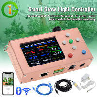 RJ45+RJ14 Grow Controller  LED เครื่องวัด อุณหภูมิในตัว ความชื้น ตัวจับเวลา เซ็นเซอร์ภายนอก 2 in 1 (อุณหภูมิ, ความชื้น)